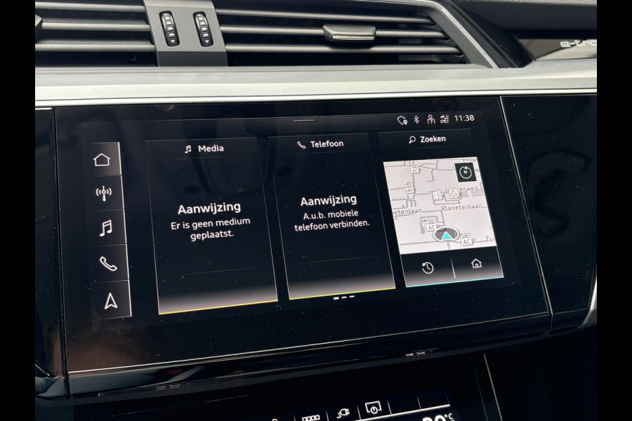 Audi e-tron 55 quattro Advanced edition 95 kWh | SOH 93,6% | Luchtvering | Memory Seat | Navigatie |