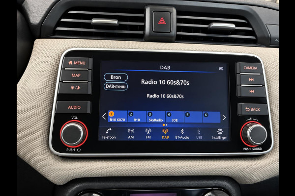 Nissan Micra 1.0 IG-T N-Connecta 101pk Camera Navigatie Apple Carplay Android Auto LED Koplampen Cruise Control Parkeersensoren Climate Control