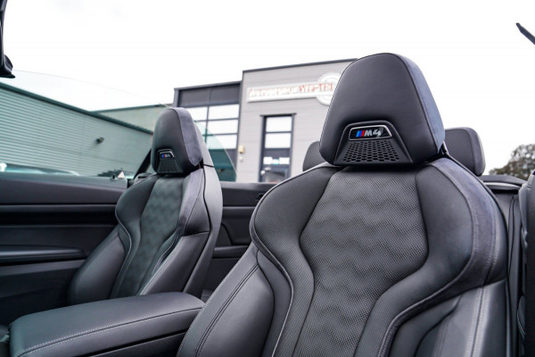 BMW 4 Serie Cabrio M4 xDrive Competition | Akrapovic | Carbon Package | Harman/Kardon | Nekverwarming | Laser | Adaptieve Cruise