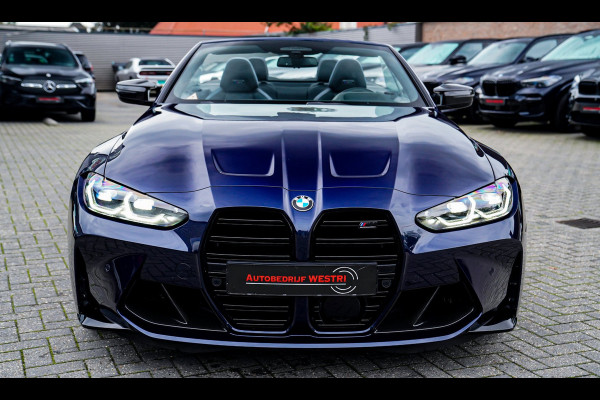 BMW 4 Serie Cabrio M4 xDrive Competition | Akrapovic | Carbon Package | Harman/Kardon | Nekverwarming | Laser | Adaptieve Cruise