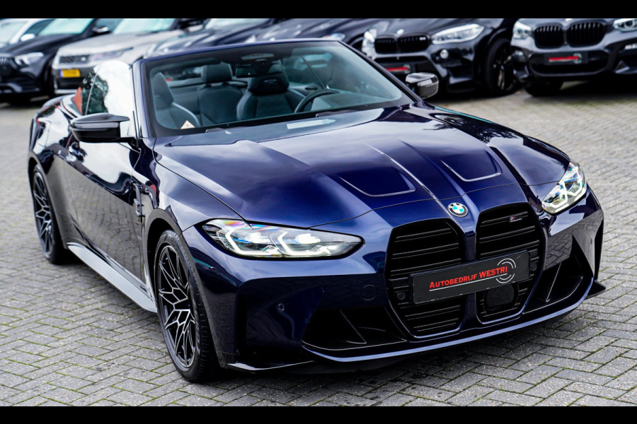 BMW 4 Serie Cabrio M4 xDrive Competition | Akrapovic | Carbon Package | Harman/Kardon | Nekverwarming | Laser | Adaptieve Cruise