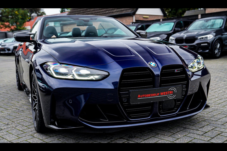 BMW 4 Serie Cabrio M4 xDrive Competition | Akrapovic | Carbon Package | Harman/Kardon | Nekverwarming | Laser | Adaptieve Cruise