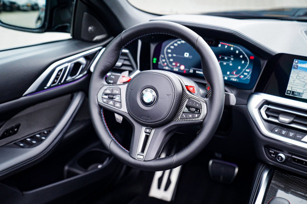 BMW 4 Serie Cabrio M4 xDrive Competition | Akrapovic | Carbon Package | Harman/Kardon | Nekverwarming | Laser | Adaptieve Cruise