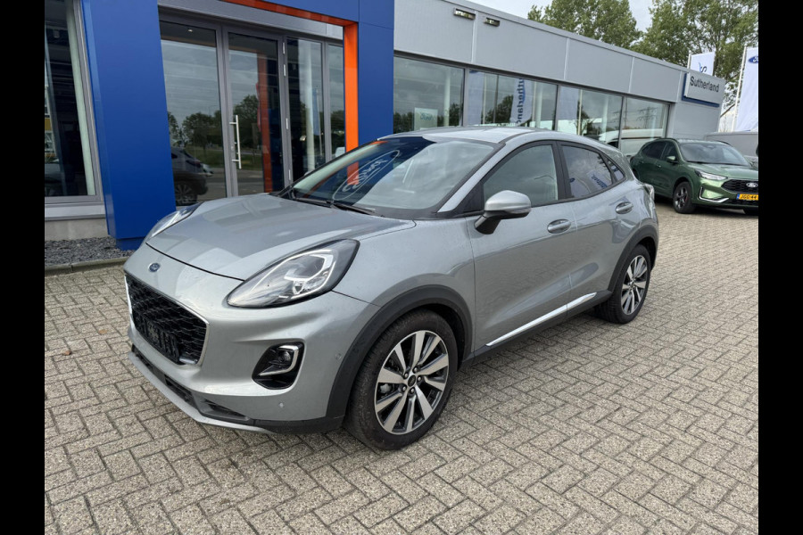 Ford Puma 1.0 EcoBoost Hybrid Titanium X 125pk | Winter Pack | Led Verlichting | Driver Pack | Unieke KM stand! | Nieuwstaat