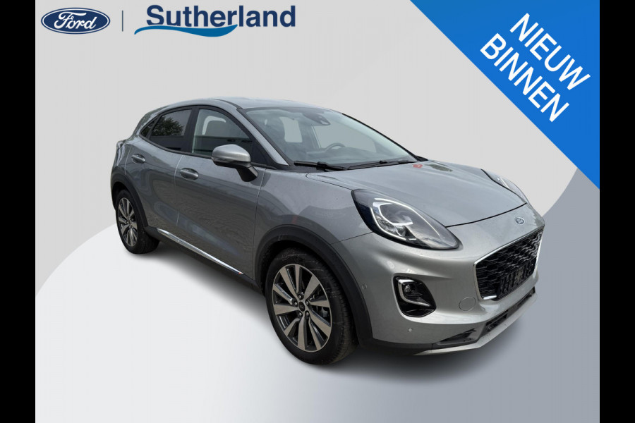 Ford Puma 1.0 EcoBoost Hybrid Titanium X 125pk | Winter Pack | Led Verlichting | Driver Pack | Unieke KM stand! | Nieuwstaat