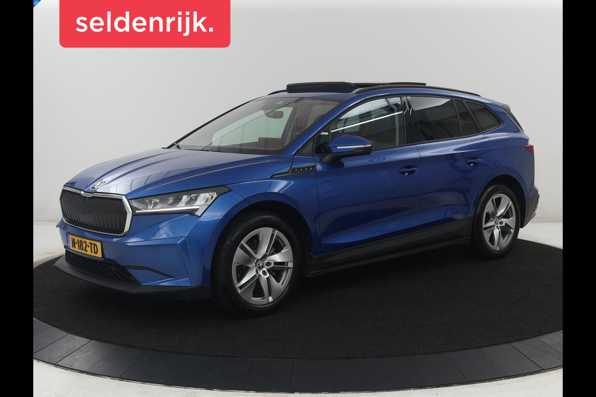 Škoda ENYAQ iV 60 | SOH 92,1 % | Trekhaak | Pano.Dak | LED | Stoelverwarming | Navigatie | Apple Carplay |