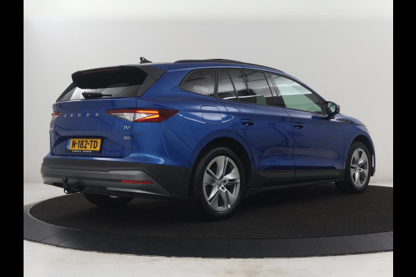 Škoda ENYAQ iV 60 | SOH 92,1 % | Trekhaak | Pano.Dak | LED | Stoelverwarming | Navigatie | Apple Carplay |