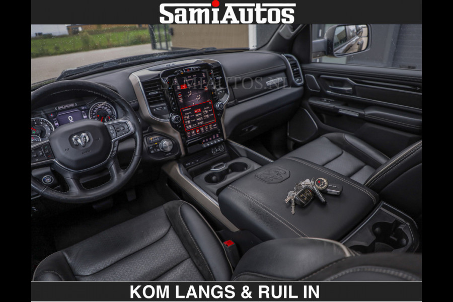 Dodge Ram HULK PACK | WIDE BODY | BOM & BOM VOL OPTIES | LUCHTVERING | OPENUITLAAT KLEP | ADAPTIVE CRUISE | CREW CAB DC | DUBBELE CABINE | 5 PERSOONS |