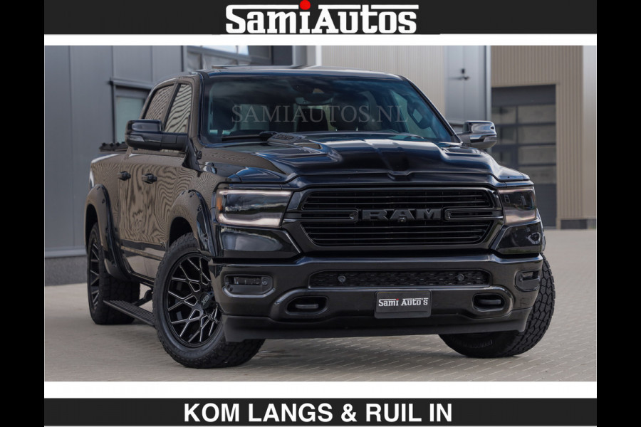 Dodge Ram HULK PACK | WIDE BODY | BOM & BOM VOL OPTIES | LUCHTVERING | OPENUITLAAT KLEP | ADAPTIVE CRUISE | CREW CAB DC | DUBBELE CABINE | 5 PERSOONS |