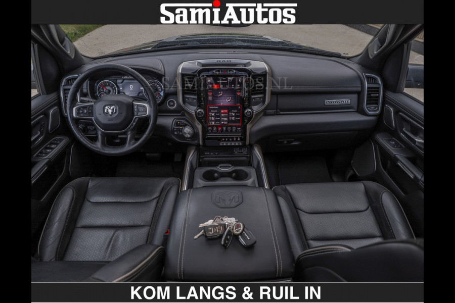 Dodge Ram HULK PACK | WIDE BODY | BOM & BOM VOL OPTIES | LUCHTVERING | OPENUITLAAT KLEP | ADAPTIVE CRUISE | CREW CAB DC | DUBBELE CABINE | 5 PERSOONS |
