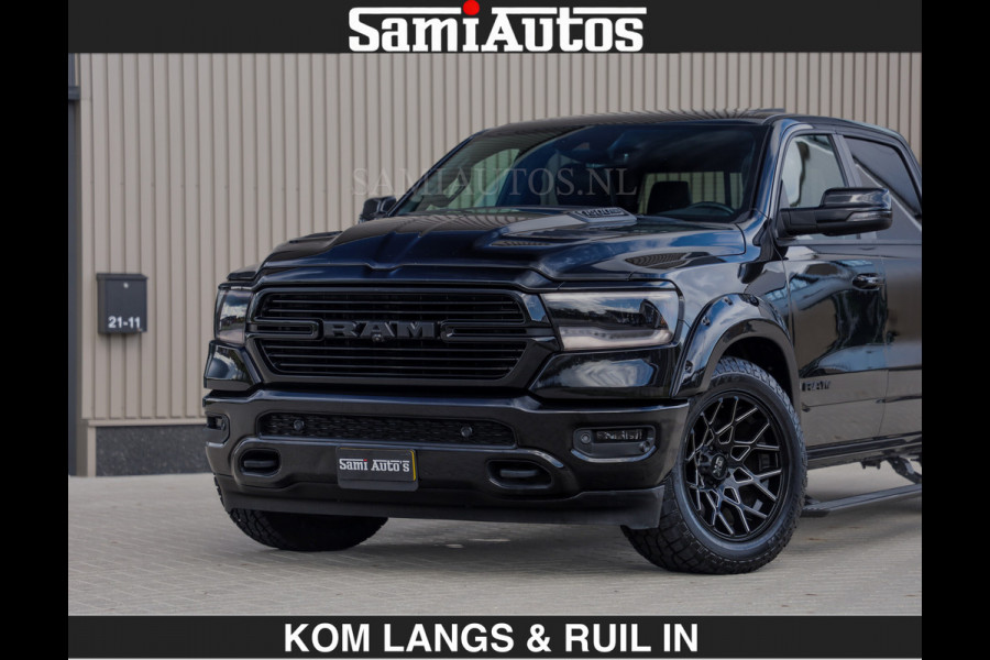 Dodge Ram HULK PACK | WIDE BODY | BOM & BOM VOL OPTIES | LUCHTVERING | OPENUITLAAT KLEP | ADAPTIVE CRUISE | CREW CAB DC | DUBBELE CABINE | 5 PERSOONS |