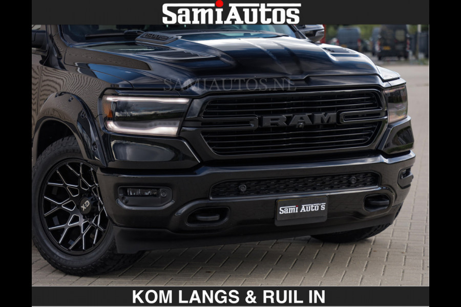 Dodge Ram HULK PACK | WIDE BODY | BOM & BOM VOL OPTIES | LUCHTVERING | OPENUITLAAT KLEP | ADAPTIVE CRUISE | CREW CAB DC | DUBBELE CABINE | 5 PERSOONS |