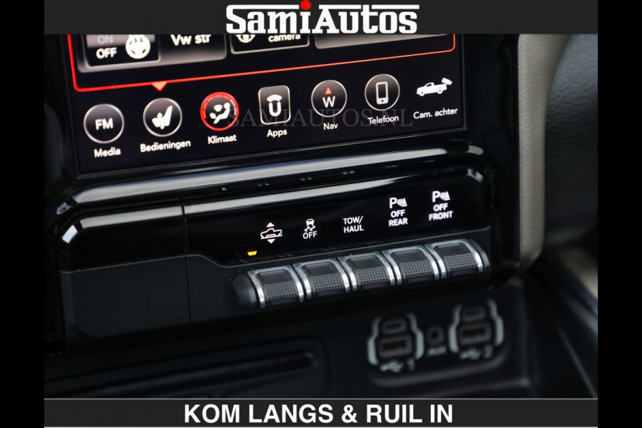 Dodge Ram HULK PACK | WIDE BODY | BOM & BOM VOL OPTIES | LUCHTVERING | OPENUITLAAT KLEP | ADAPTIVE CRUISE | CREW CAB DC | DUBBELE CABINE | 5 PERSOONS |