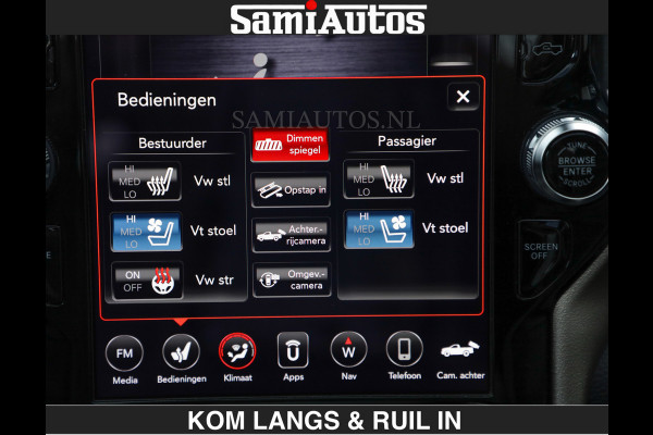 Dodge Ram HULK PACK | WIDE BODY | BOM & BOM VOL OPTIES | LUCHTVERING | OPENUITLAAT KLEP | ADAPTIVE CRUISE | CREW CAB DC | DUBBELE CABINE | 5 PERSOONS |
