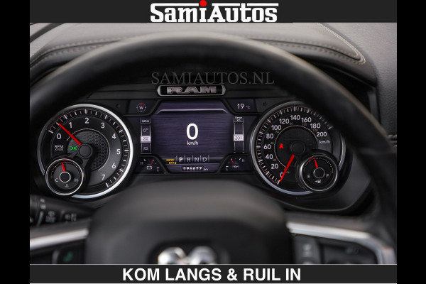 Dodge Ram HULK PACK | WIDE BODY | BOM & BOM VOL OPTIES | LUCHTVERING | OPENUITLAAT KLEP | ADAPTIVE CRUISE | CREW CAB DC | DUBBELE CABINE | 5 PERSOONS |