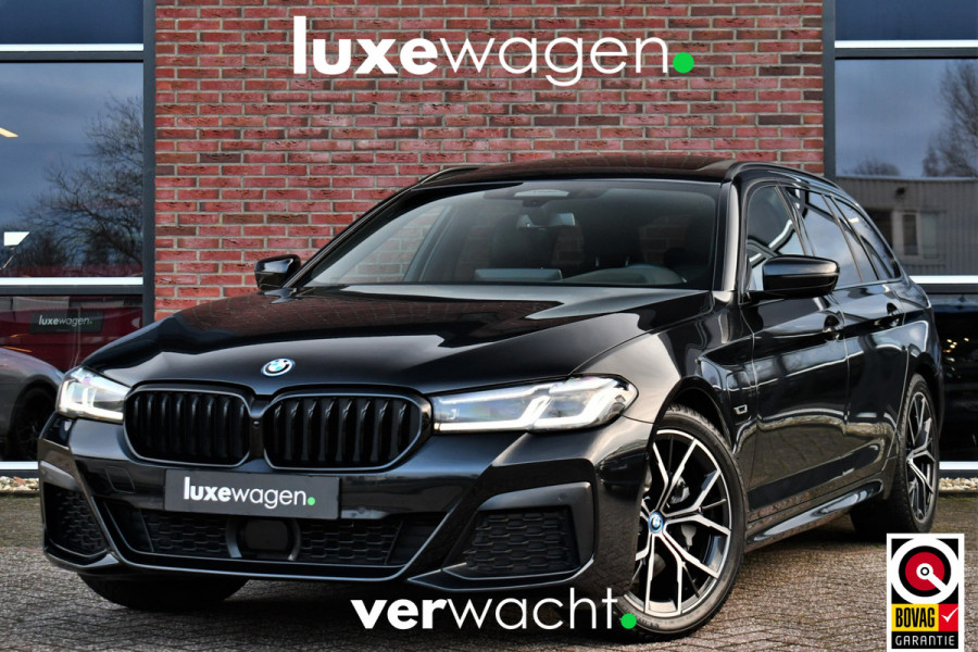 BMW 5 Serie Touring 530e xDrive M-Sport Pro Pano Trekh ACC HUD H/K Massage+Koel 4WS DDC