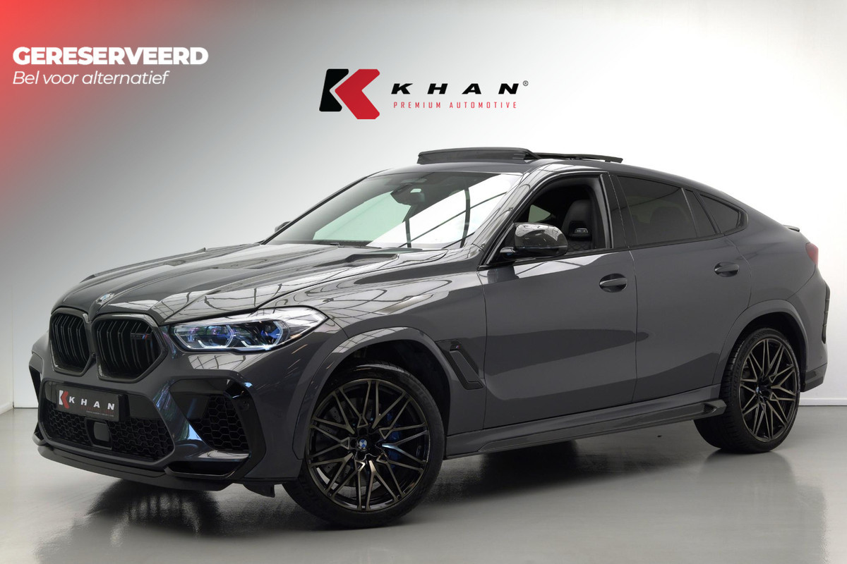BMW X6 M Competition |Pano|FULL Carbon|DravitGrau|Dealer.onderhouden|