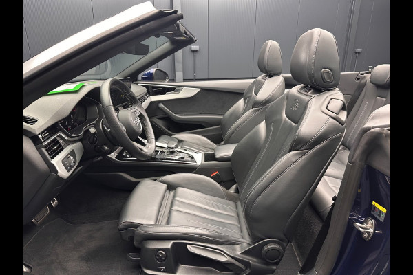 Audi A5 Cabriolet 35 Tfsi S-LINE ** LED, VIRTUAL TREKH, MASSAGE, 20-inch LMV ** UNFALLFREI - Slechts 34.996km. ** ** INFORMEER OOK NAAR ONZE AANTREKKELIJKE FINANCIAL-LEASE TARIEVEN **