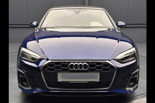 Audi A5 Cabriolet 35 Tfsi S-LINE ** LED, VIRTUAL TREKH, MASSAGE, 20-inch LMV ** UNFALLFREI - Slechts 34.996km. ** ** INFORMEER OOK NAAR ONZE AANTREKKELIJKE FINANCIAL-LEASE TARIEVEN **