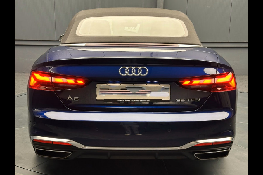 Audi A5 Cabriolet 35 Tfsi S-LINE ** LED, VIRTUAL TREKH, MASSAGE, 20-inch LMV ** UNFALLFREI - Slechts 34.996km. ** ** INFORMEER OOK NAAR ONZE AANTREKKELIJKE FINANCIAL-LEASE TARIEVEN **