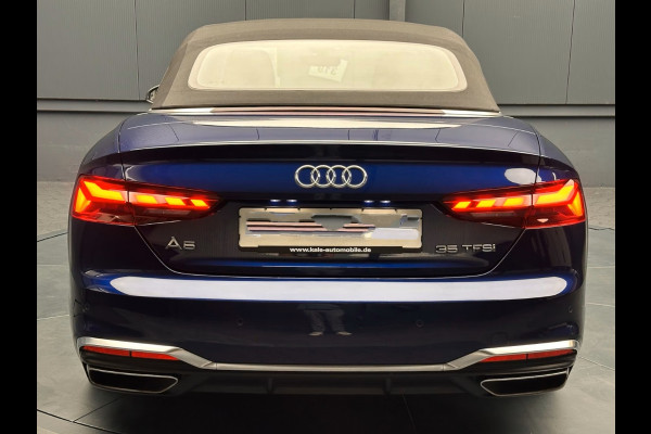 Audi A5 Cabriolet 35 Tfsi S-LINE ** LED, VIRTUAL TREKH, MASSAGE, 20-inch LMV ** UNFALLFREI - Slechts 34.996km. ** ** INFORMEER OOK NAAR ONZE AANTREKKELIJKE FINANCIAL-LEASE TARIEVEN **