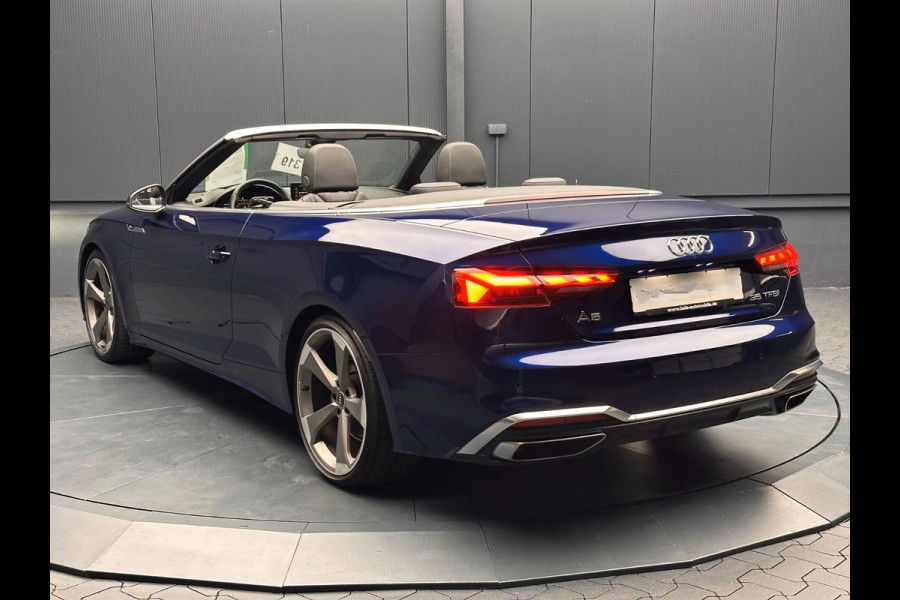 Audi A5 Cabriolet 35 Tfsi S-LINE ** LED, VIRTUAL TREKH, MASSAGE, 20-inch LMV ** UNFALLFREI - Slechts 34.996km. ** ** INFORMEER OOK NAAR ONZE AANTREKKELIJKE FINANCIAL-LEASE TARIEVEN **