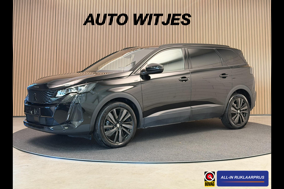 Peugeot 5008 1.2 PureTech 130PK Aut. GT Black Pakket | 7 Zits | Navi | Camera | 19 Inch LM | Incl. garantie