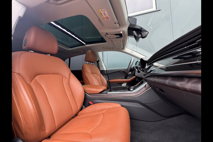 Audi Q8 55 TFSI QUATTRO * S-line * Panoramadak * Stoel koeling/verwarming * Stoel/spiegel memory *