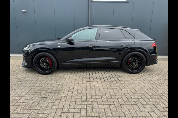Audi Q8 55 TFSI QUATTRO * S-line * Panoramadak * Stoel koeling/verwarming * Stoel/spiegel memory *