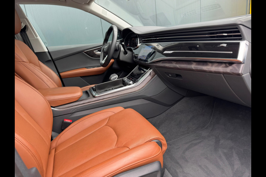 Audi Q8 55 TFSI QUATTRO * S-line * Panoramadak * Stoel koeling/verwarming * Stoel/spiegel memory *