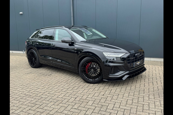 Audi Q8 55 TFSI QUATTRO * S-line * Panoramadak * Stoel koeling/verwarming * Stoel/spiegel memory *