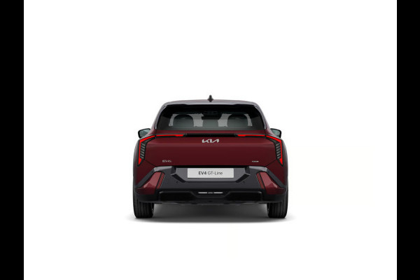 Kia EV4 GT-PlusLine 81.4 kWh | Actieprijs* | Navi. | Clima. | Adapt. Cruise. | Dodehoekassistentie | Achteruitrijcamera | Schuif-/Kanteldak | Harman Kardon | GT-Line Bekleding In Vegan Leder | Massagefunctie | Dodehoekcamera | Slimme Parkeerassistentie