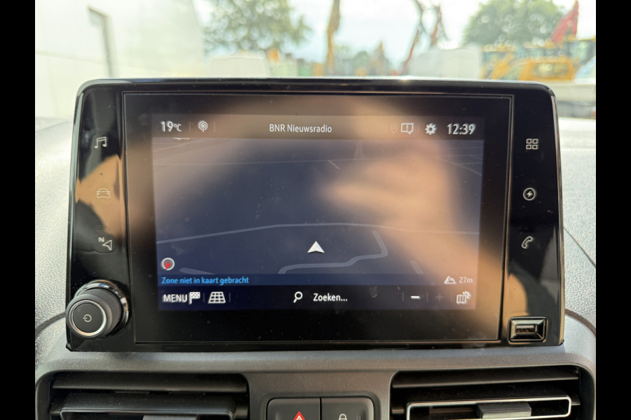 Opel e-Cargo 50kWh 136PK Elektrisch! L1 285KM WLTP Cruise control Carplay Navigatie Climate control Snelladen Parkeersensoren achter
