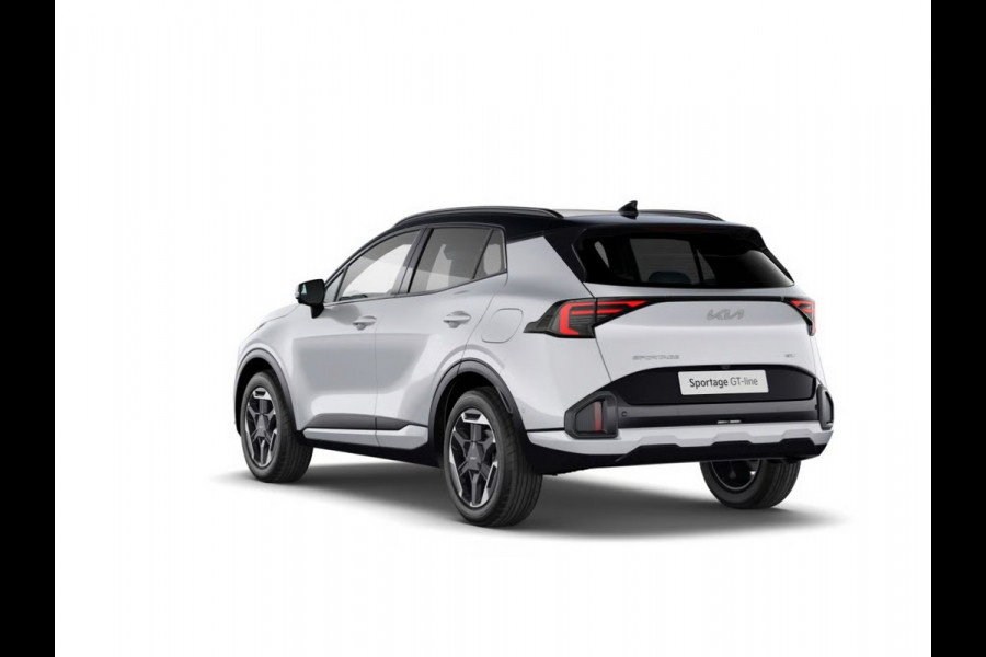 Kia Sportage 1.6 T-GDi Hybrid GT-PlusLine | Actieprijs* | Navi. | Clima. | Adapt. Cruise. | Stoel&Stuur Verwarming | Dodehoekcamera | Panodak | GT-Line Bekleding In Suède/Lederlook | Parkeersensoren | Harman Kardon | Slimme Parkeerassistentie