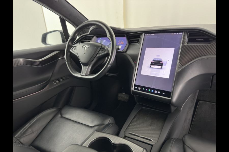 Tesla Model X 75D Base ( 7-Pers. ) [3-Fase-17kW] {SoH-84%} (INCL-BTW) Aut. *PANO | LEATHER | NAVI-FULLMAP | FULL-LED | AIRSUSPENSION | DIGI-COCKPIT | CCS-FASTLOADER | KEYLESS | DAB+ | HEATED-SPORTSEATS | PRIVACY-GLASS | AUTOPILOT |  20"A