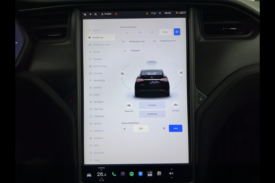 Tesla Model X 75D Base ( 7-Pers. ) [3-Fase-17kW] {SoH-84%} (INCL-BTW) Aut. *PANO | LEATHER | NAVI-FULLMAP | FULL-LED | AIRSUSPENSION | DIGI-COCKPIT | CCS-FASTLOADER | KEYLESS | DAB+ | HEATED-SPORTSEATS | PRIVACY-GLASS | AUTOPILOT |  20"A