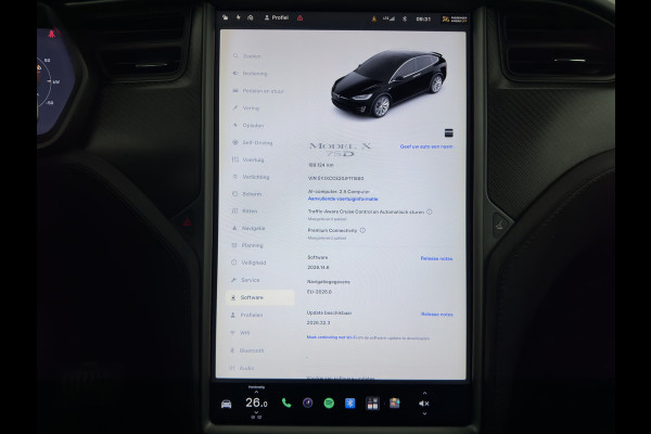 Tesla Model X 75D Base ( 7-Pers. ) [3-Fase-17kW] {SoH-84%} (INCL-BTW) Aut. *PANO | LEATHER | NAVI-FULLMAP | FULL-LED | AIRSUSPENSION | DIGI-COCKPIT | CCS-FASTLOADER | KEYLESS | DAB+ | HEATED-SPORTSEATS | PRIVACY-GLASS | AUTOPILOT |  20"A