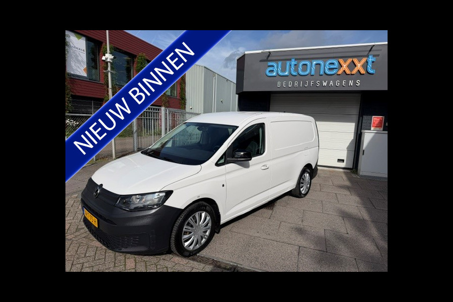 Volkswagen Caddy Cargo Maxi 1.5 TGI AIRCO I PDC I MULTIMEDIA I 1e EIGENAAR I COMLETE ONDERHOUDSHISTORIE I RIJDEN O GROEN GAS = CO2 NEUTRAAL! Zijschade kan voor 1.000,= EURO gemaakt worden
