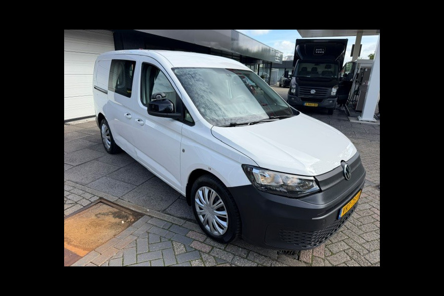 Volkswagen Caddy Cargo Maxi 1.5 TGI AIRCO I PDC I MULTIMEDIA I 1e EIGENAAR I COMLETE ONDERHOUDSHISTORIE I RIJDEN O GROEN GAS = CO2 NEUTRAAL! Zijschade kan voor 1.000,= EURO gemaakt worden