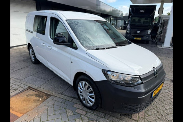 Volkswagen Caddy Cargo Maxi 1.5 TGI AIRCO I PDC I MULTIMEDIA I 1e EIGENAAR I COMLETE ONDERHOUDSHISTORIE I RIJDEN O GROEN GAS = CO2 NEUTRAAL! Zijschade kan voor 1.000,= EURO gemaakt worden