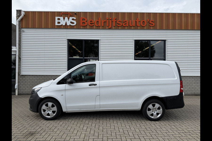 Mercedes-Benz Vito 119 CDI 190pk automaat Lang L2H1 / vaste prijs rijklaar € 19.650 ex btw / euro 6 / bpm vrij / leer / lease vanaf € 331 / airco / cruise / navigatie / trekhaak 2500 kg !