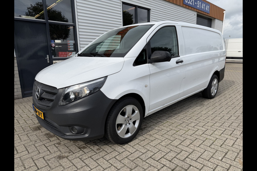 Mercedes-Benz Vito 119 CDI 190pk automaat Lang L2H1 / vaste prijs rijklaar € 19.650 ex btw / euro 6 / bpm vrij / leer / lease vanaf € 331 / airco / cruise / navigatie / trekhaak 2500 kg !