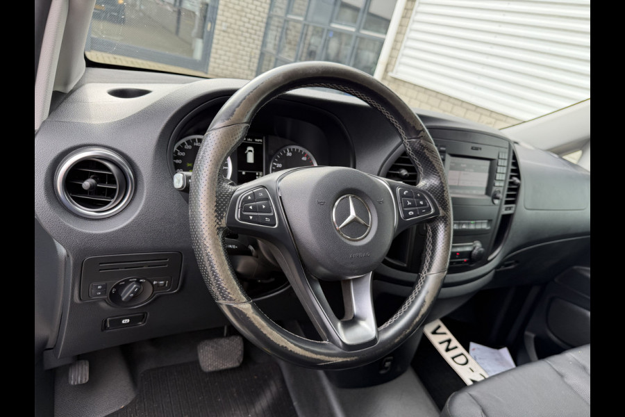 Mercedes-Benz Vito 119 CDI 190pk automaat Lang L2H1 / vaste prijs rijklaar € 19.650 ex btw / euro 6 / bpm vrij / leer / lease vanaf € 331 / airco / cruise / navigatie / trekhaak 2500 kg !