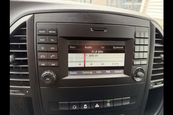 Mercedes-Benz Vito 119 CDI 190pk automaat Lang L2H1 / vaste prijs rijklaar € 19.650 ex btw / euro 6 / bpm vrij / leer / lease vanaf € 331 / airco / cruise / navigatie / trekhaak 2500 kg !