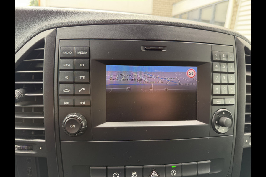 Mercedes-Benz Vito 119 CDI 190pk automaat Lang L2H1 / vaste prijs rijklaar € 19.650 ex btw / euro 6 / bpm vrij / leer / lease vanaf € 331 / airco / cruise / navigatie / trekhaak 2500 kg !