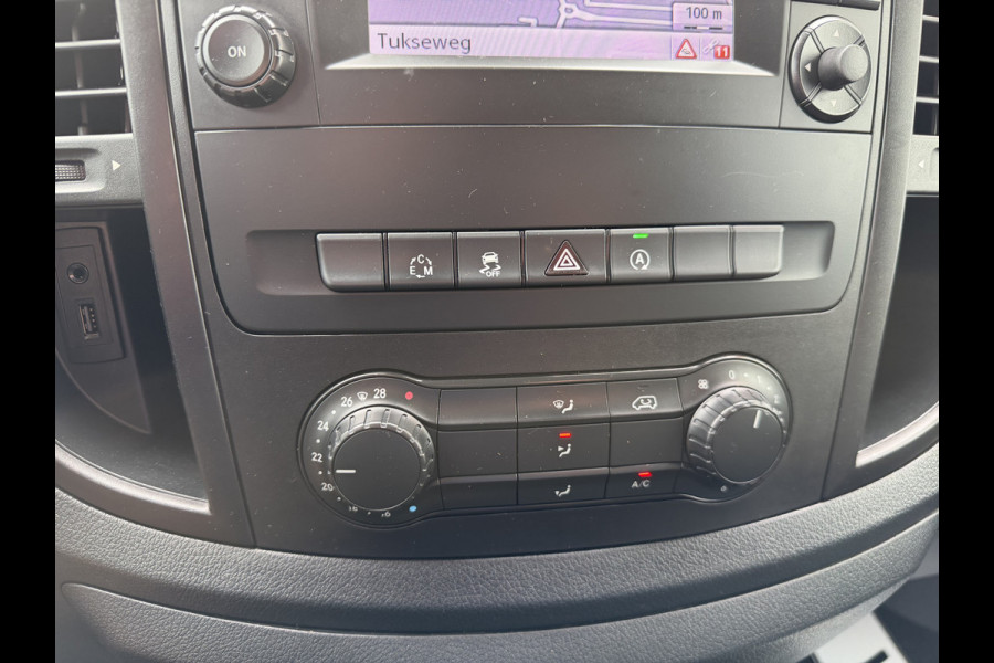 Mercedes-Benz Vito 119 CDI 190pk automaat Lang L2H1 / vaste prijs rijklaar € 19.650 ex btw / euro 6 / bpm vrij / leer / lease vanaf € 331 / airco / cruise / navigatie / trekhaak 2500 kg !