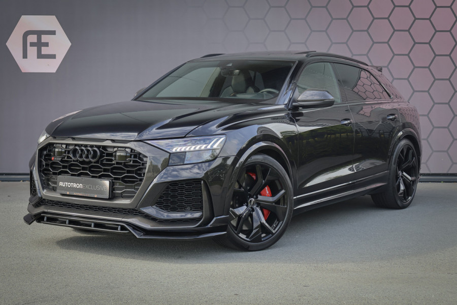 Audi RSQ8 4.0 TFSI RS Q8 quattro | CARBON IN & EXTERIEUR | ADAPTIVE CRUISE | TREKHAAK | MASSAGE | STOELVEWARMING & VERKOELING | CAMERA | H