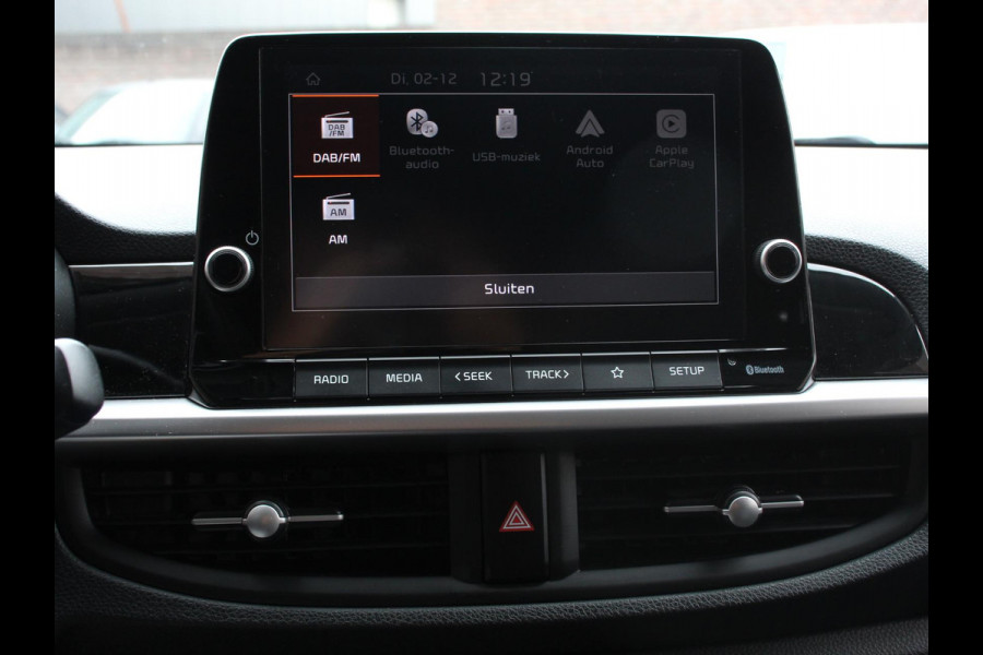 Kia Picanto 1.0 DPi Automaat DynamicLine Navigatie Apple Carplay/Android Auto Airco Camera DAB Lichtmetalen velgen Bluetooth