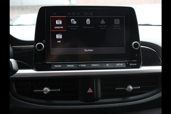 Kia Picanto 1.0 DPi Automaat DynamicLine Navigatie Apple Carplay/Android Auto Airco Camera DAB Lichtmetalen velgen Bluetooth