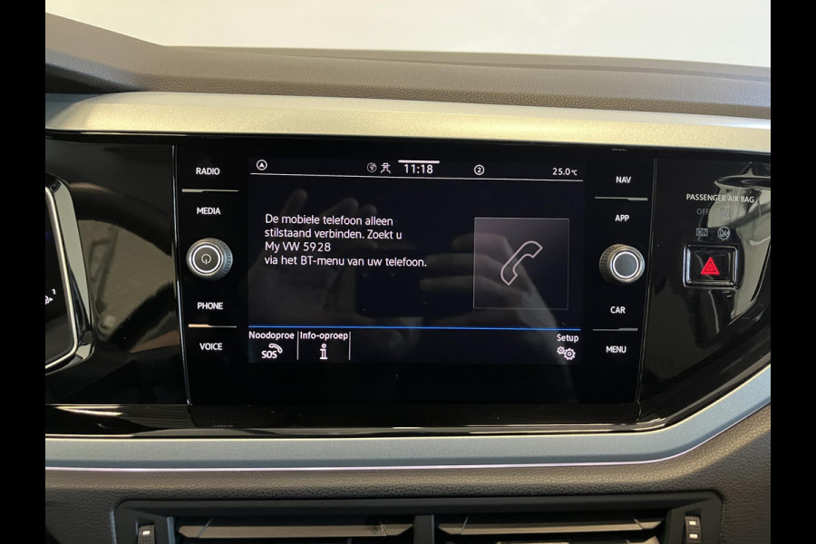 Volkswagen Polo 1.0 TSI Automaat Goal Navigatie Apple Carplay/Android Auto Parkeersensoren Adaptive Cruise Control Stoelverwarming Matrix LED koplampen Climate Control Lichtmetalen velgen